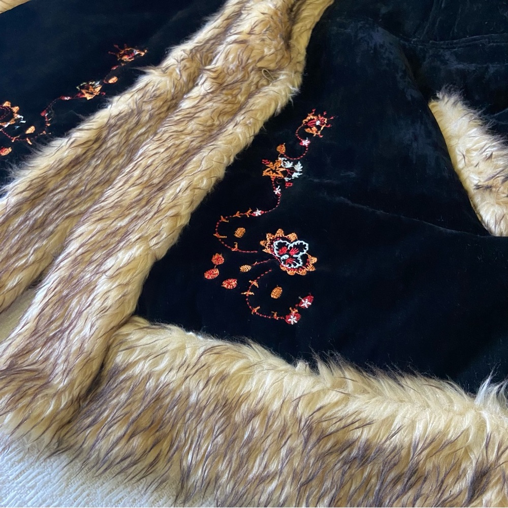 Vintage Phoenix Faux Suede and Fur Penny Lane Coat 2X-3X - Picture 10 of 13